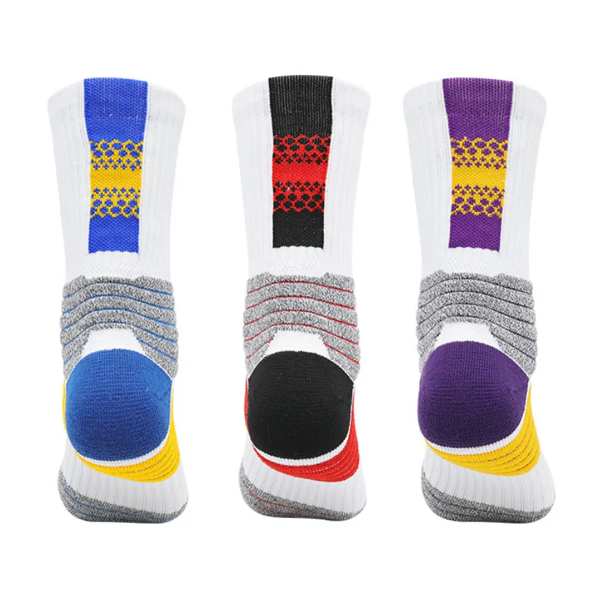 3 Pack Mens Padded Sole Sports Trainer Socks