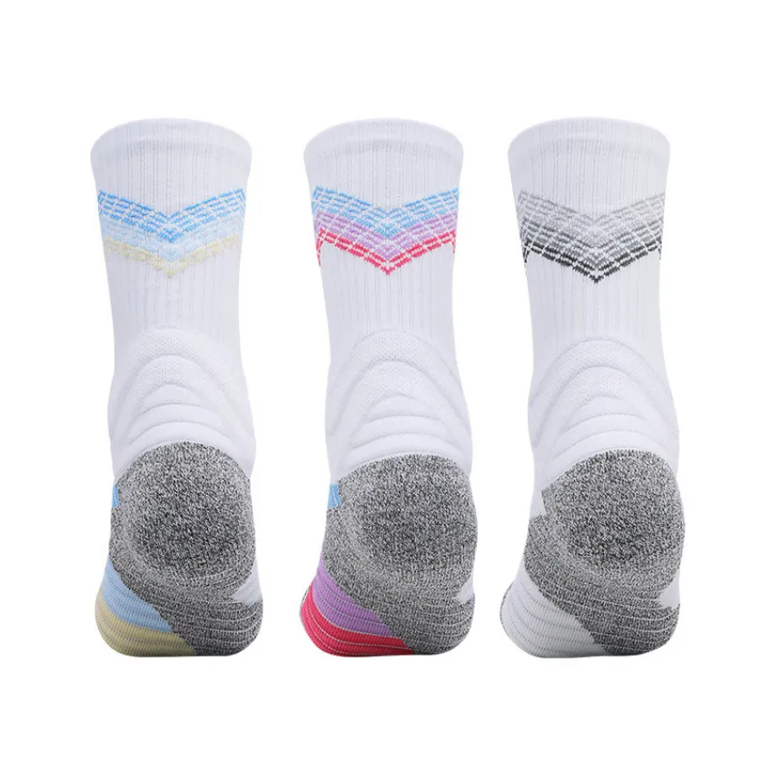 3 Pack Sports Dry Socks Thick Socks Towelling Sole