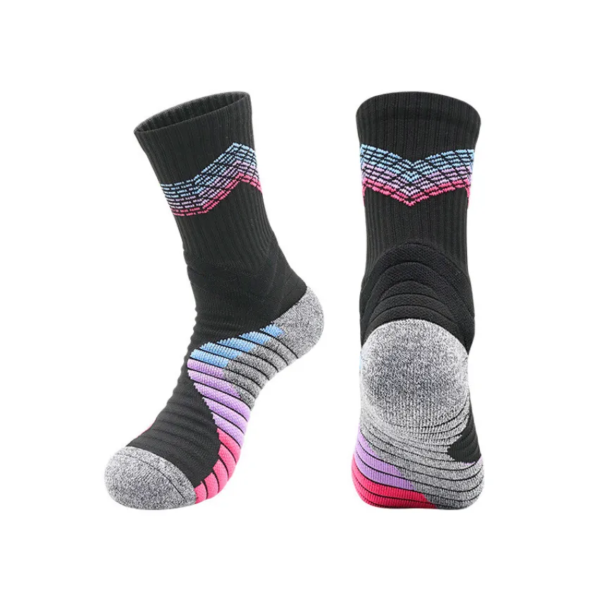 3 Pack Sports Dry Socks Thick Socks Towelling Sole