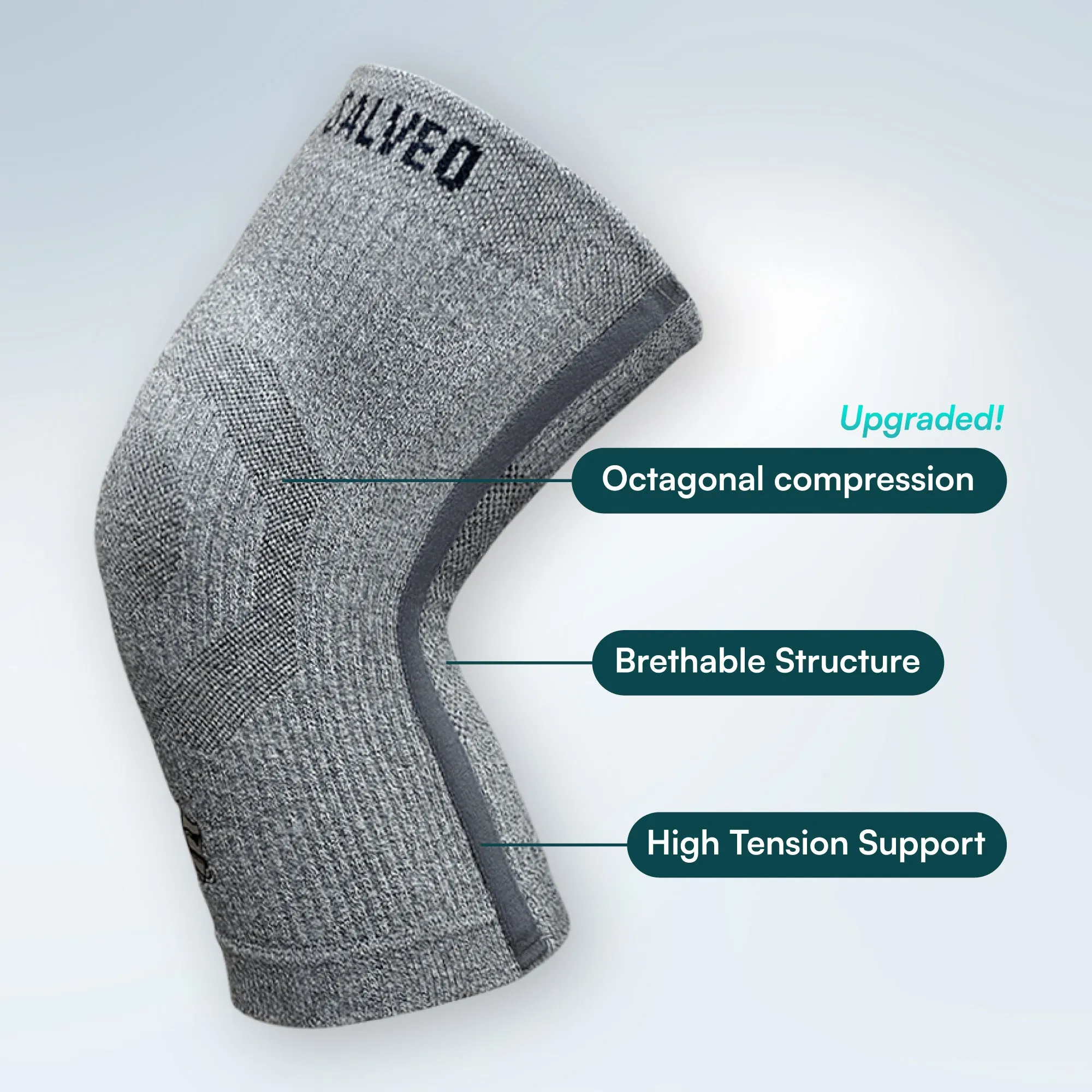 3D Knit Knee Sleeve/Brace ST3-Stay Warm