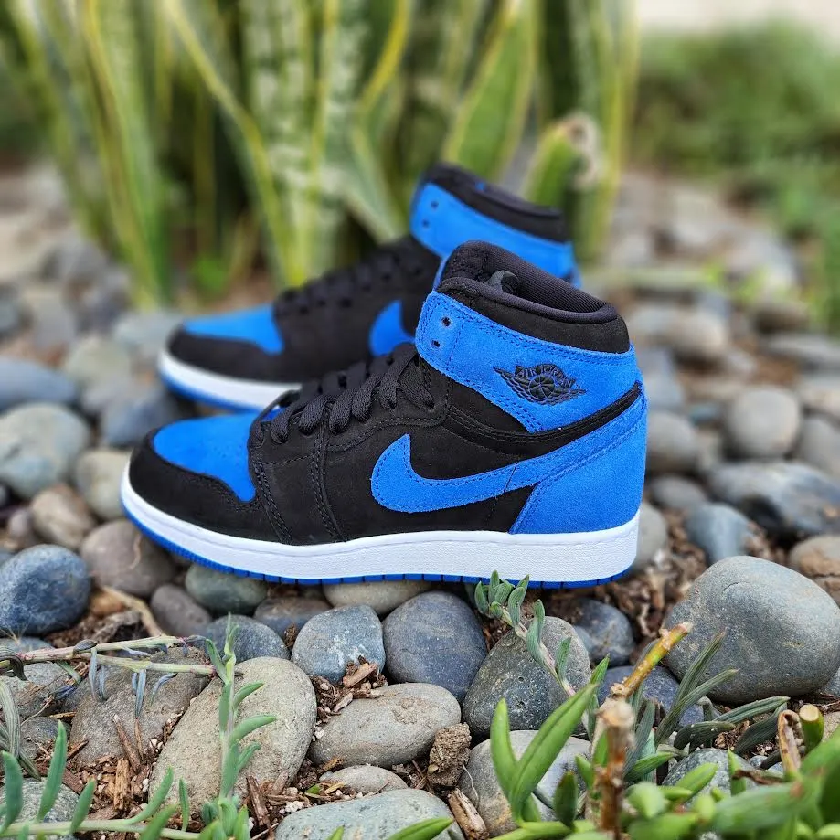 Air Jordan 1 High OG GS 'Suede Royal'