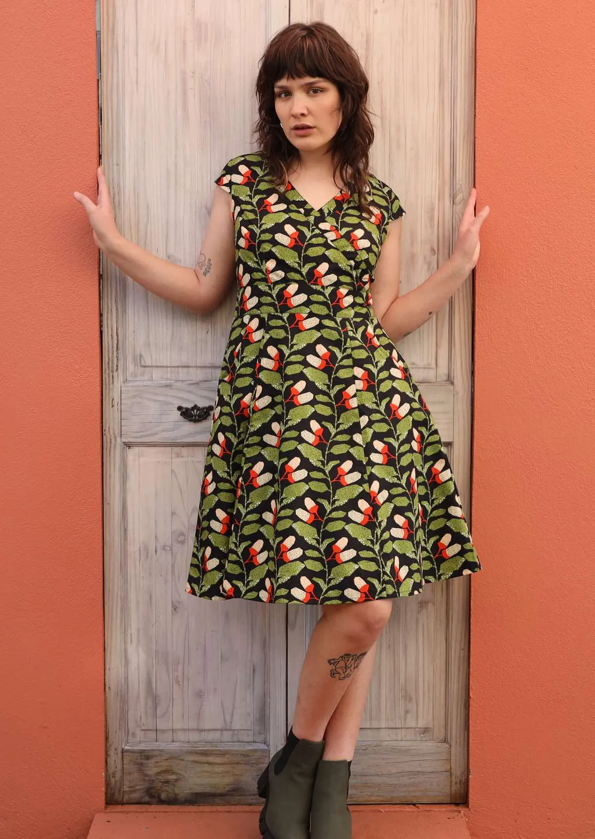 Alice Dress Oak