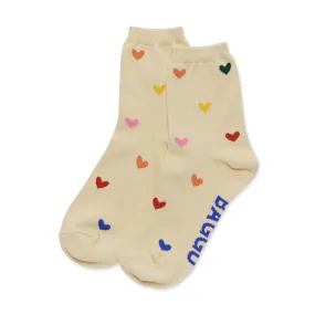 Baggu Crew Socks - Hearts