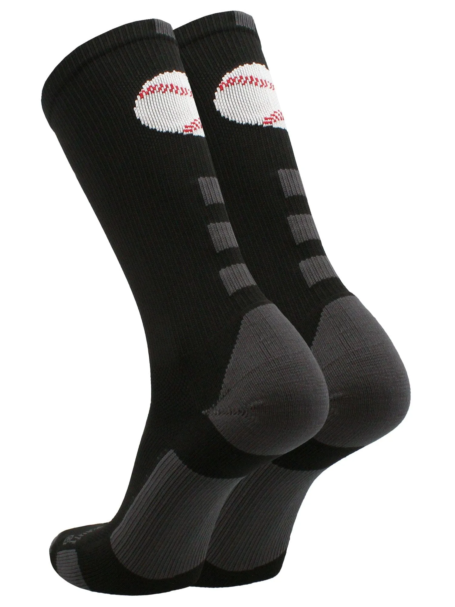 Baseball Logo Athletic Crew Socks (multiple colors)