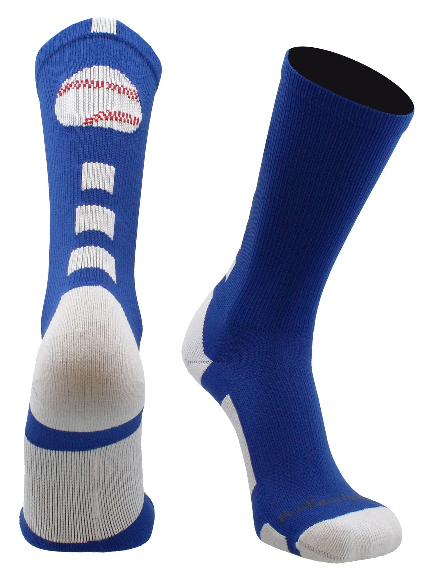 Baseball Logo Athletic Crew Socks (multiple colors)