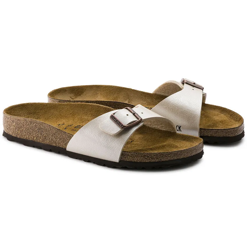 Birkenstock Madrid BF Graceful Pearl White Narrow 940153