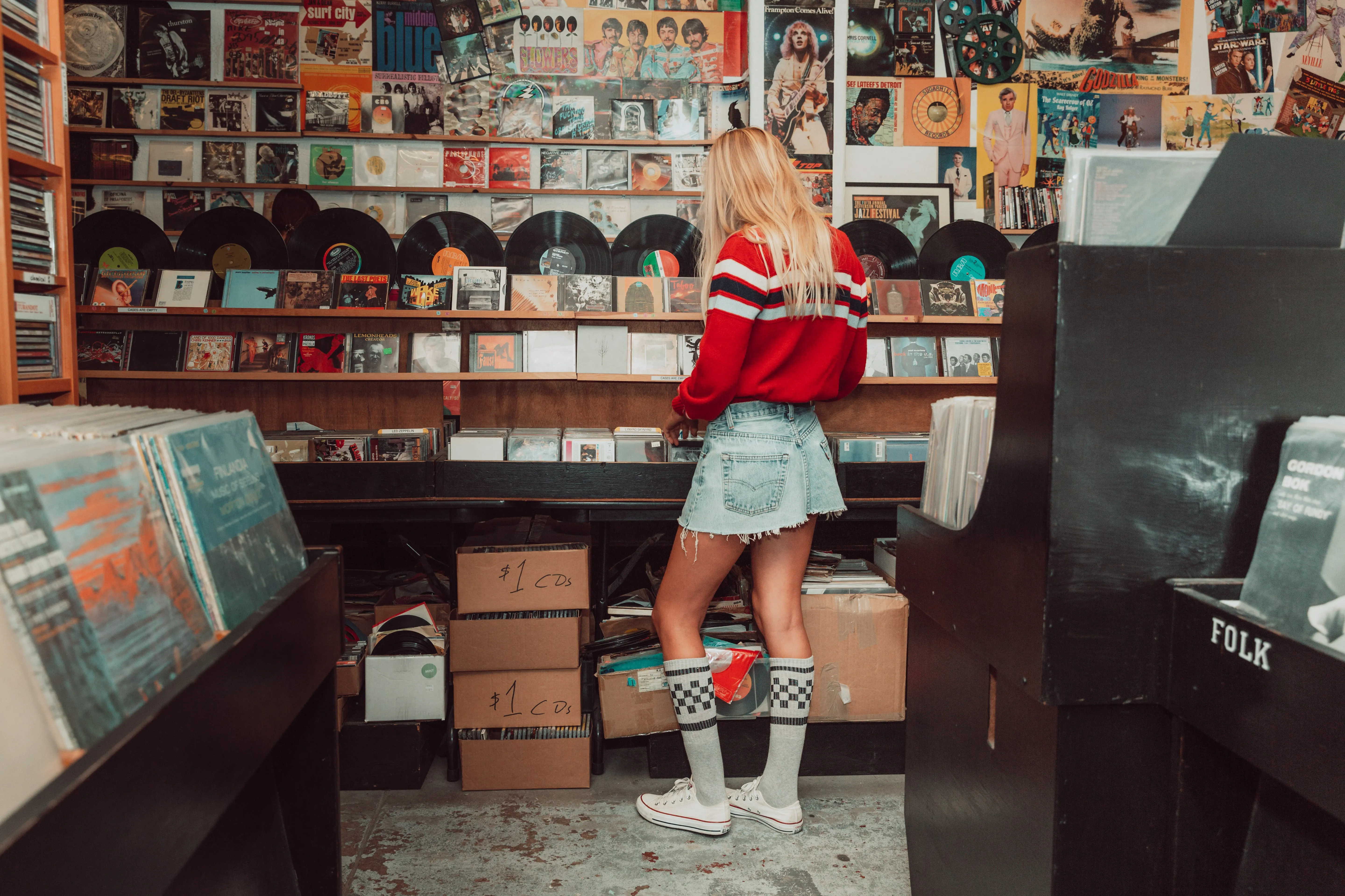 Black Checkered Socks | Heather Grey