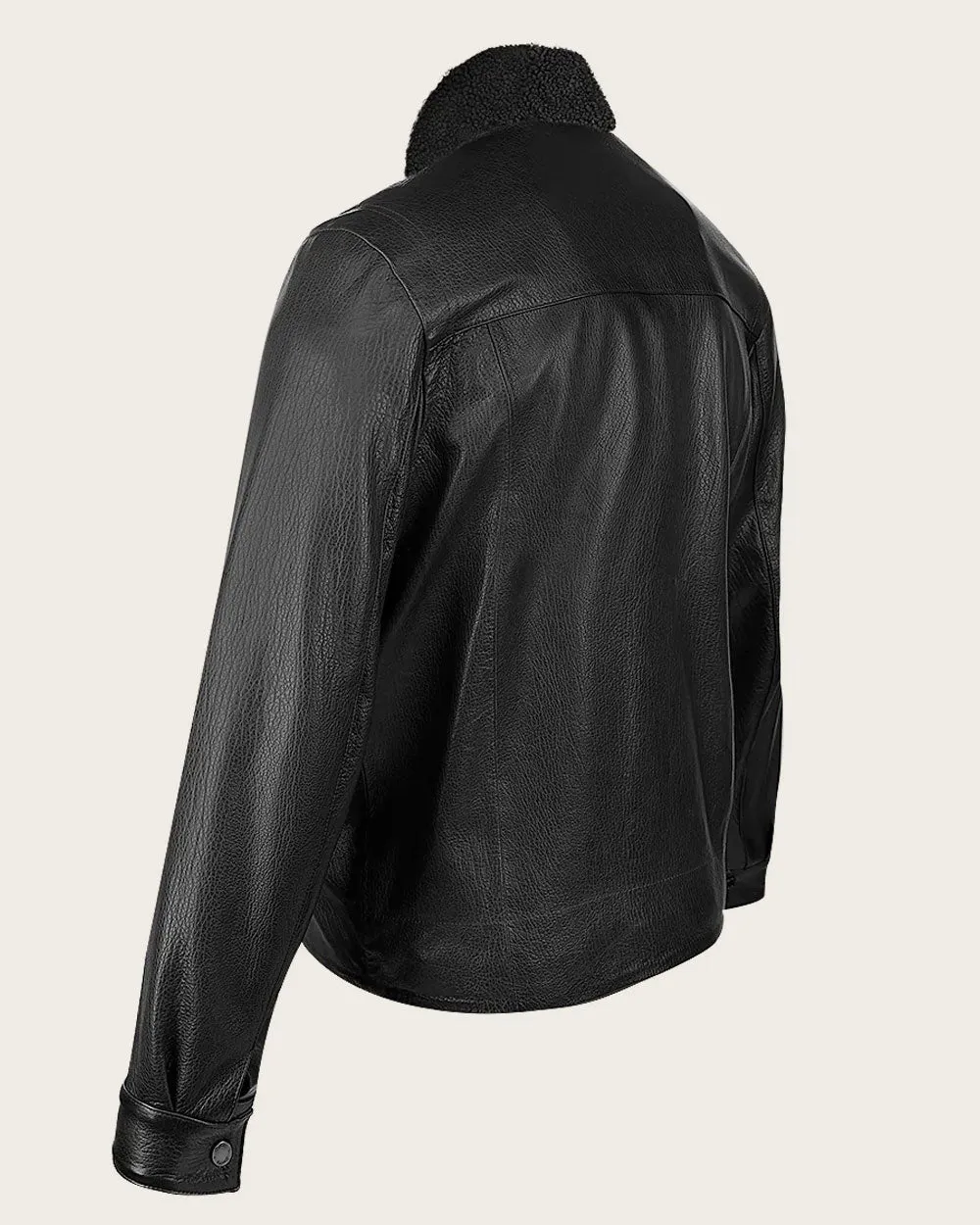 Black engraved jacket