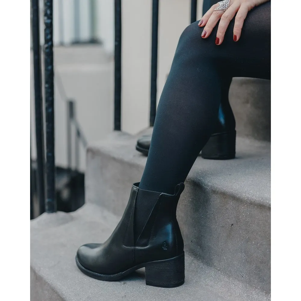 Black Hermione Heeled Boots