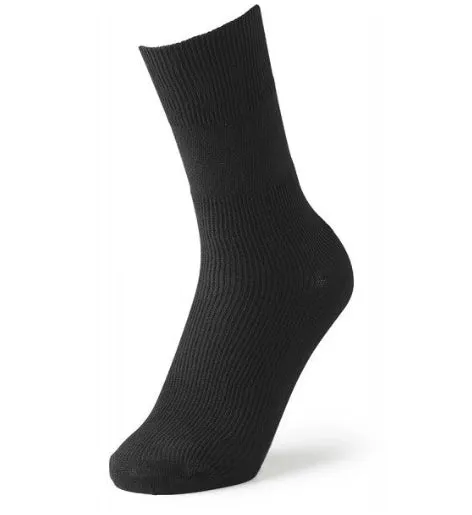 Black Seamless Oedema Socks - Small