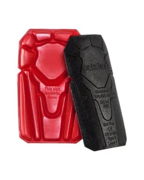 Blaklader Knee Protectors for Professionals - Black/Red (4027)