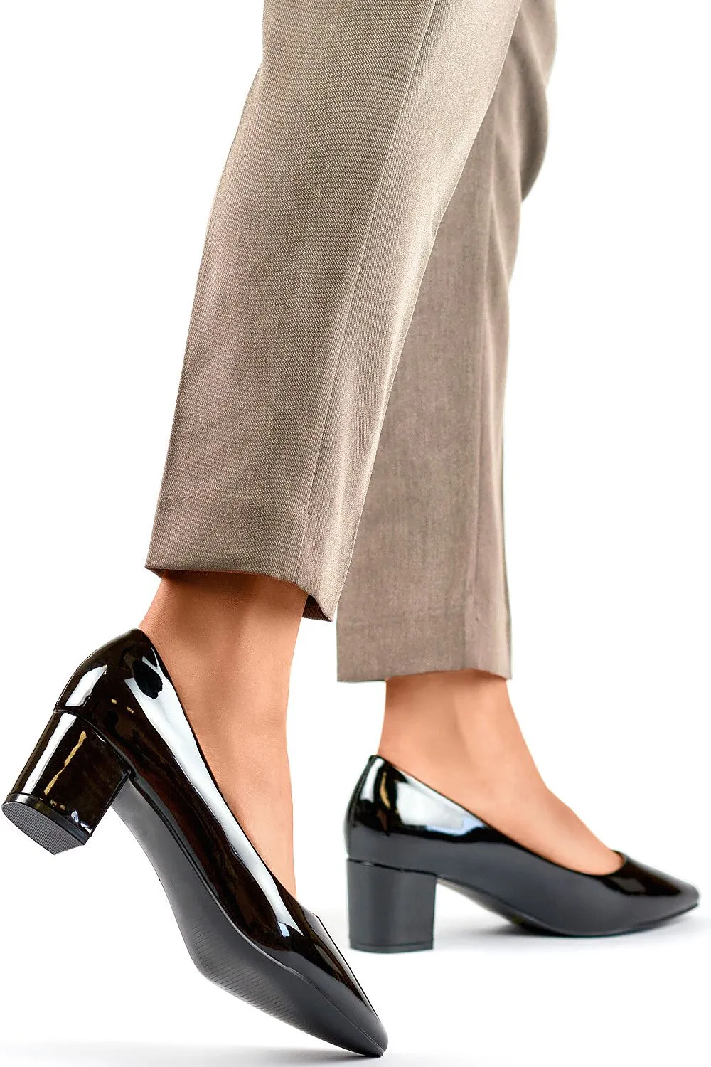 Block heel pumps PRIMO