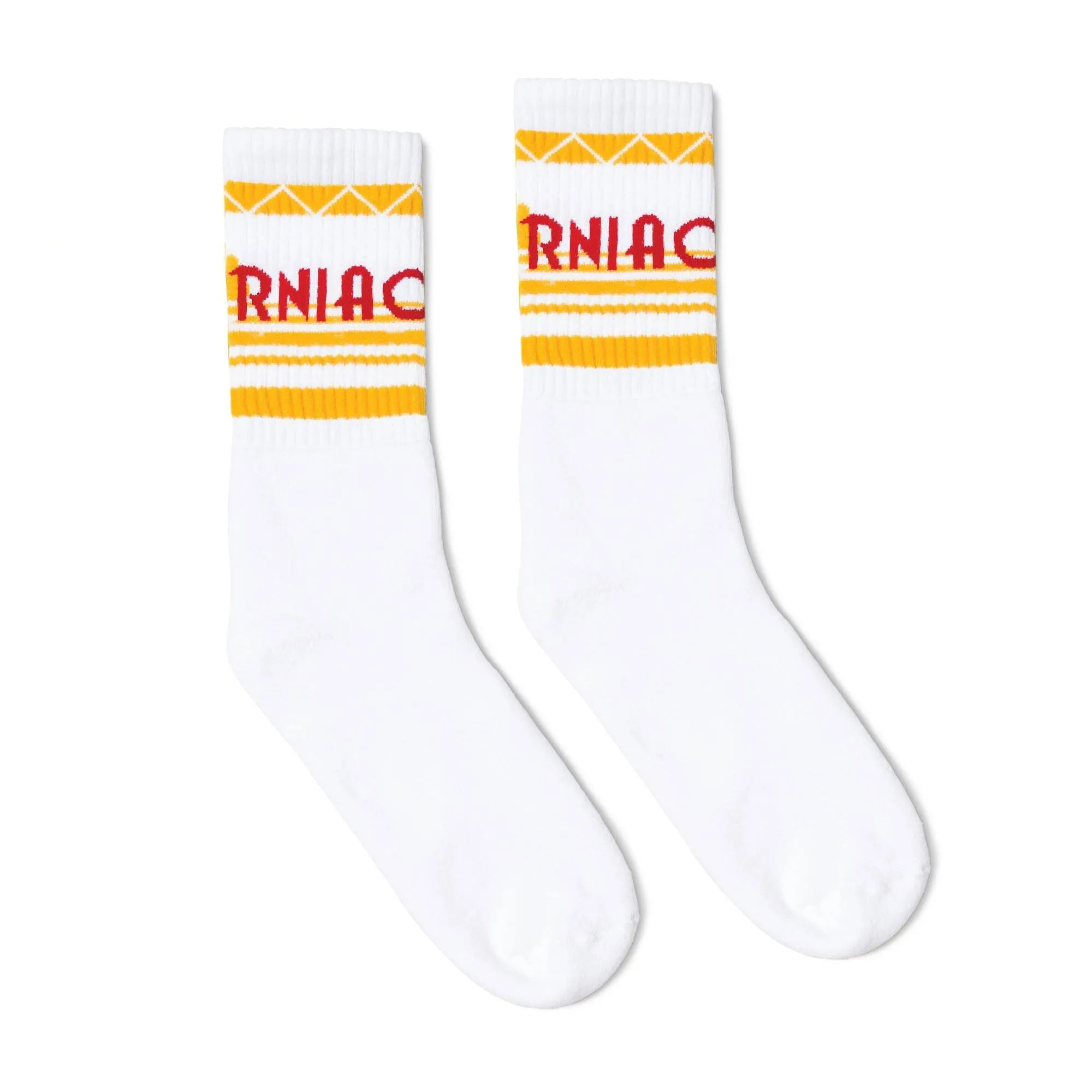 Cali Sun Socks | White