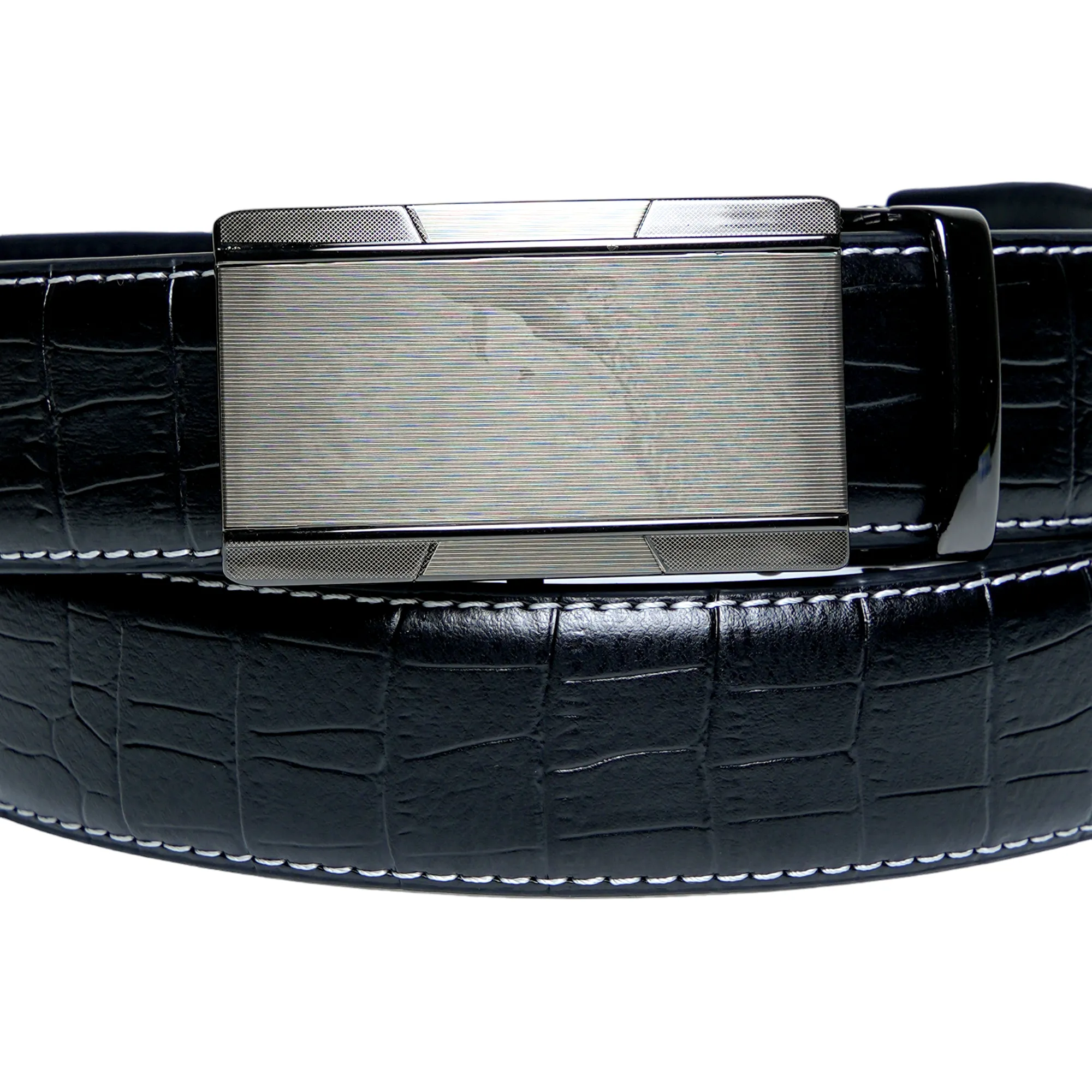 Chokore Formal Ratchet Leather Belt (Black)