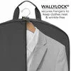 Clemco WallyBags 40” Deluxe Travel Garment Bag with Two Pockets 804 Black