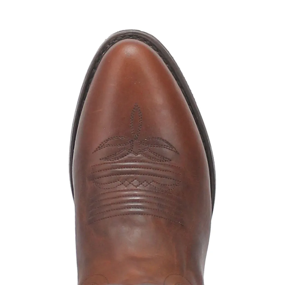 Dan Post Cottonwood Toe Western Rust Copper Medium Boots