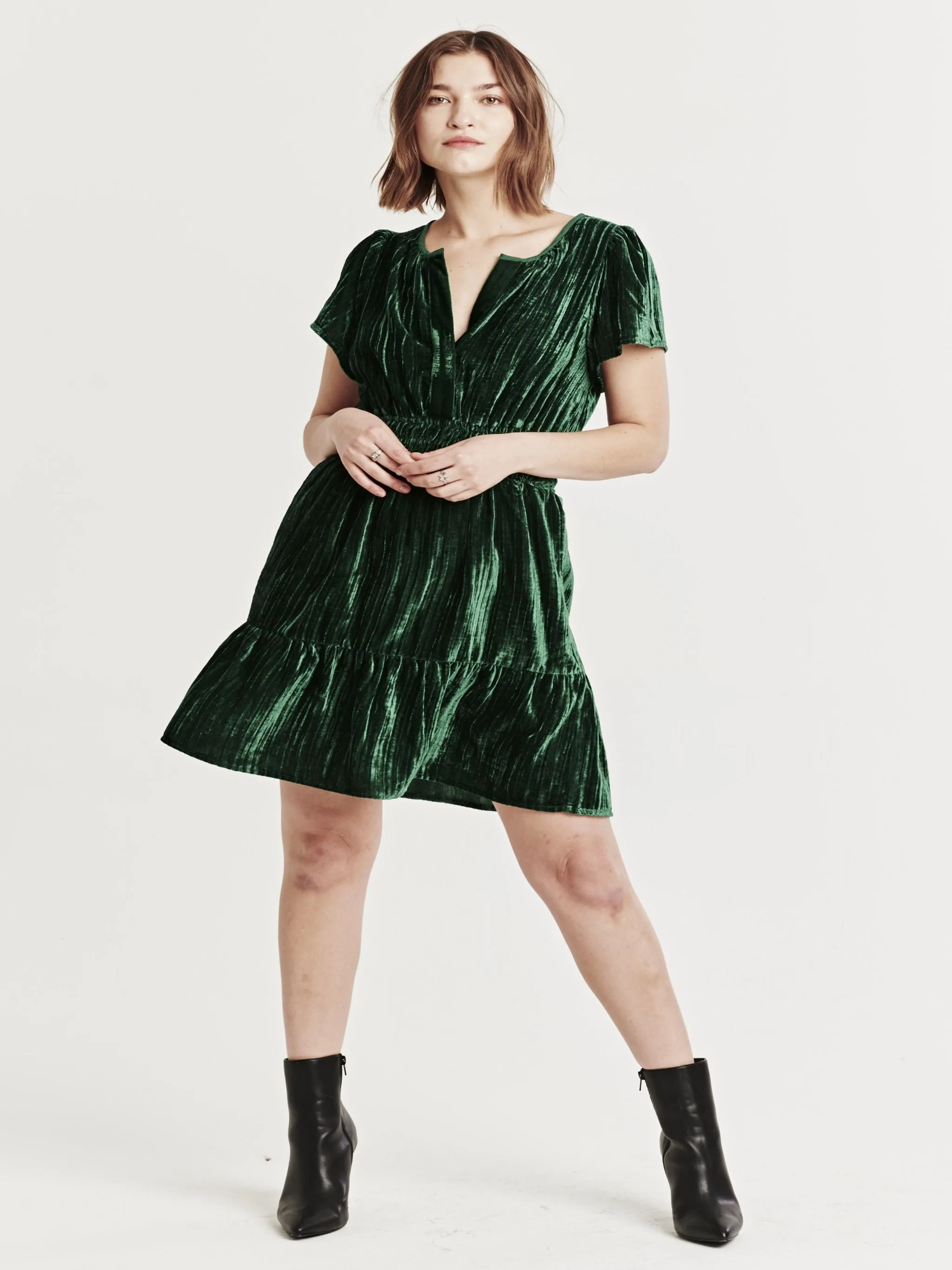 Dear John Kariana Dress - Dark Green