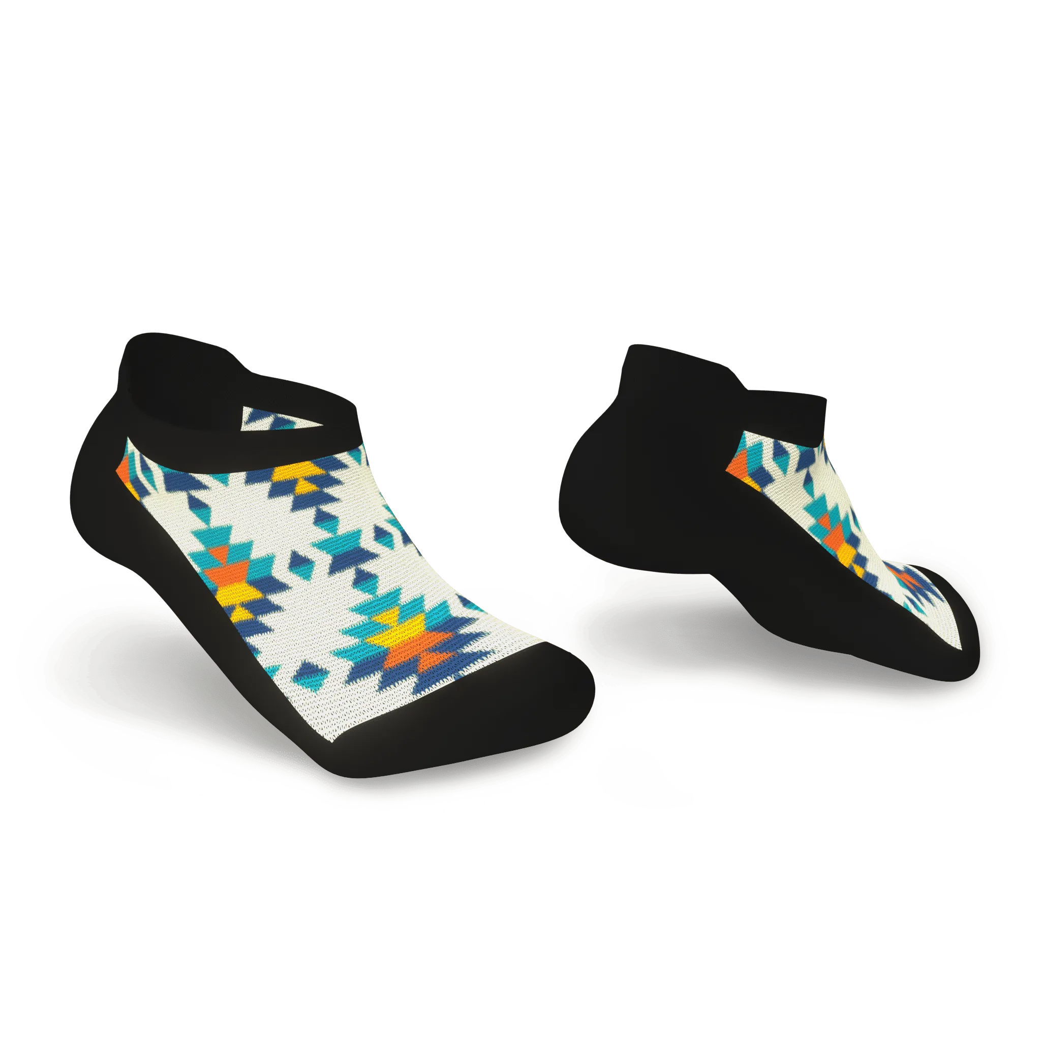 Desert Sunrise Diabetic Ankle Socks