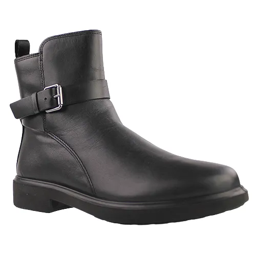 Ecco Ladies Ankle Boots - 222013 - Black