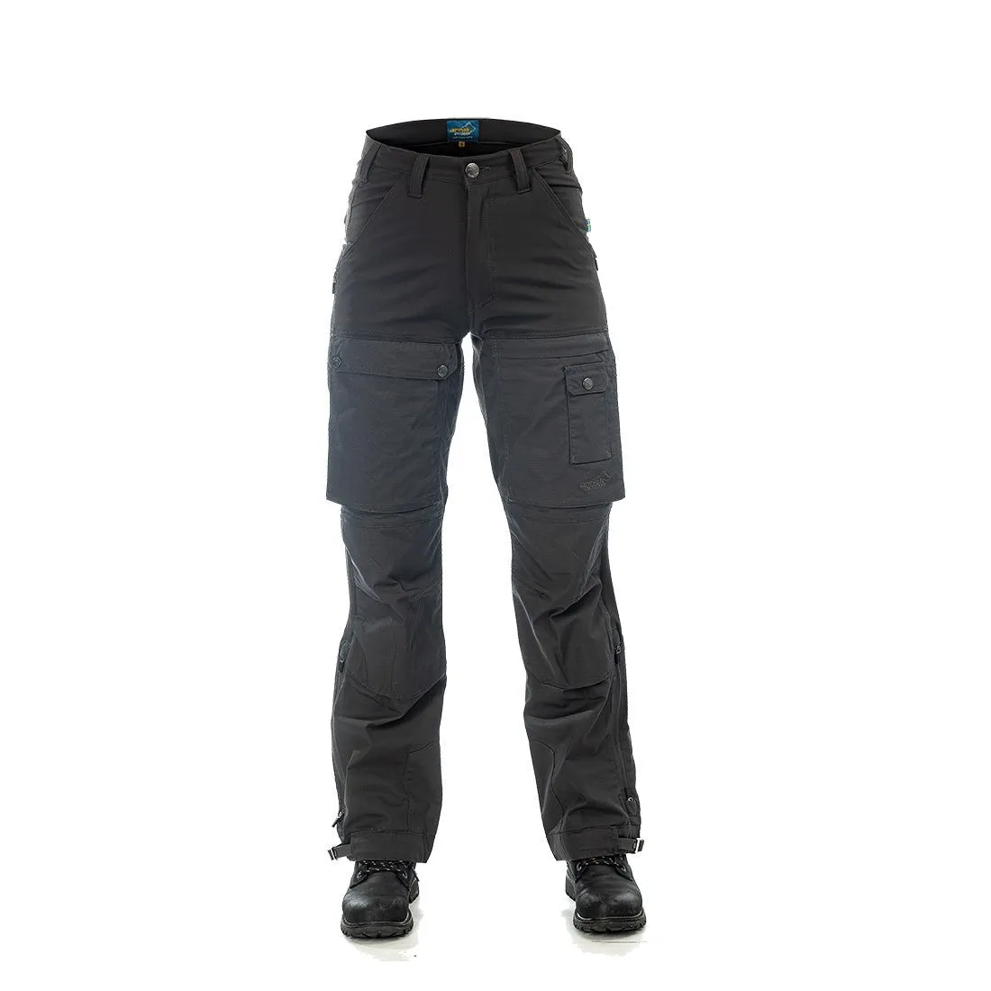 Flexible Zip-off Lady Pant (Anthracite)