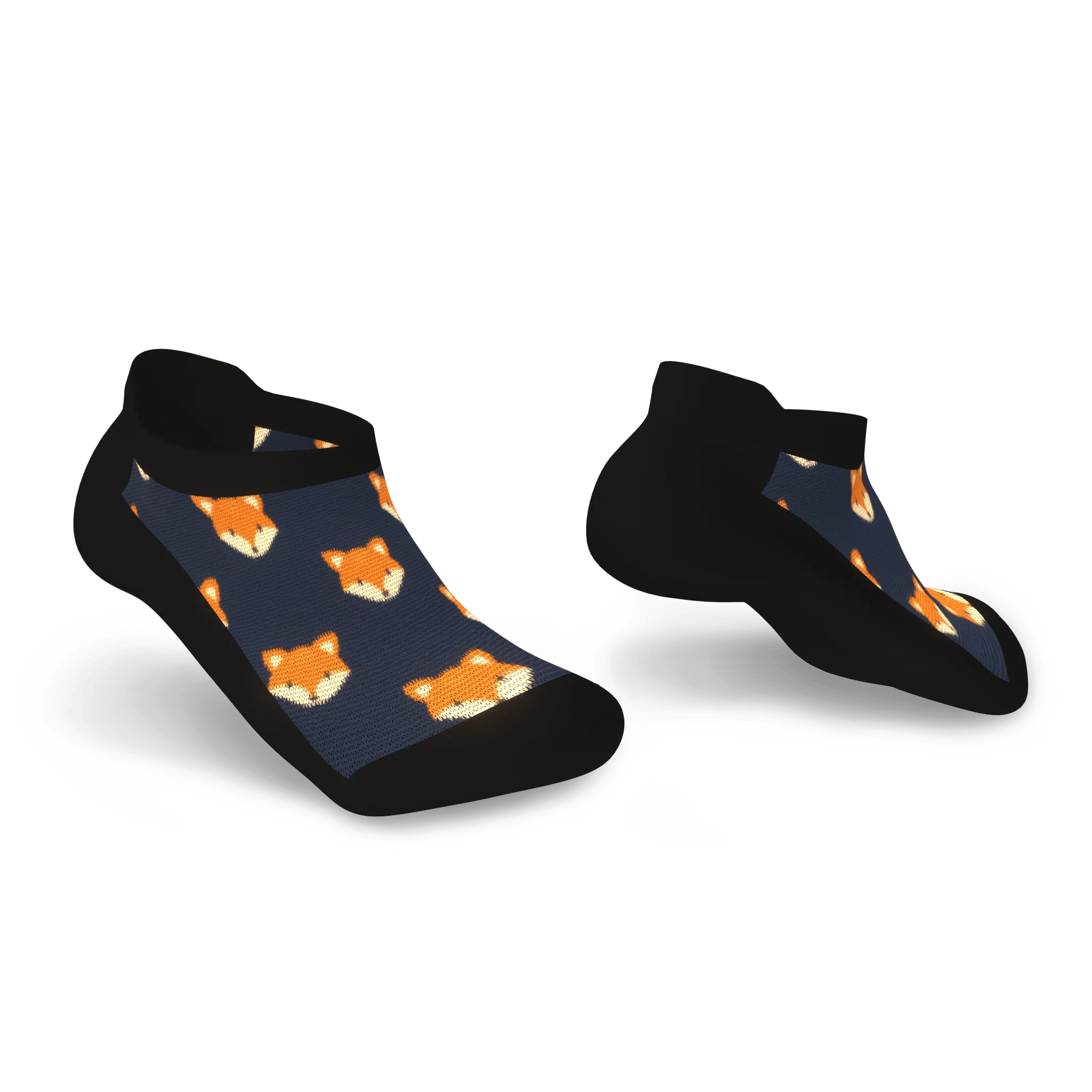 Foxy Friends Diabetic Ankle Socks