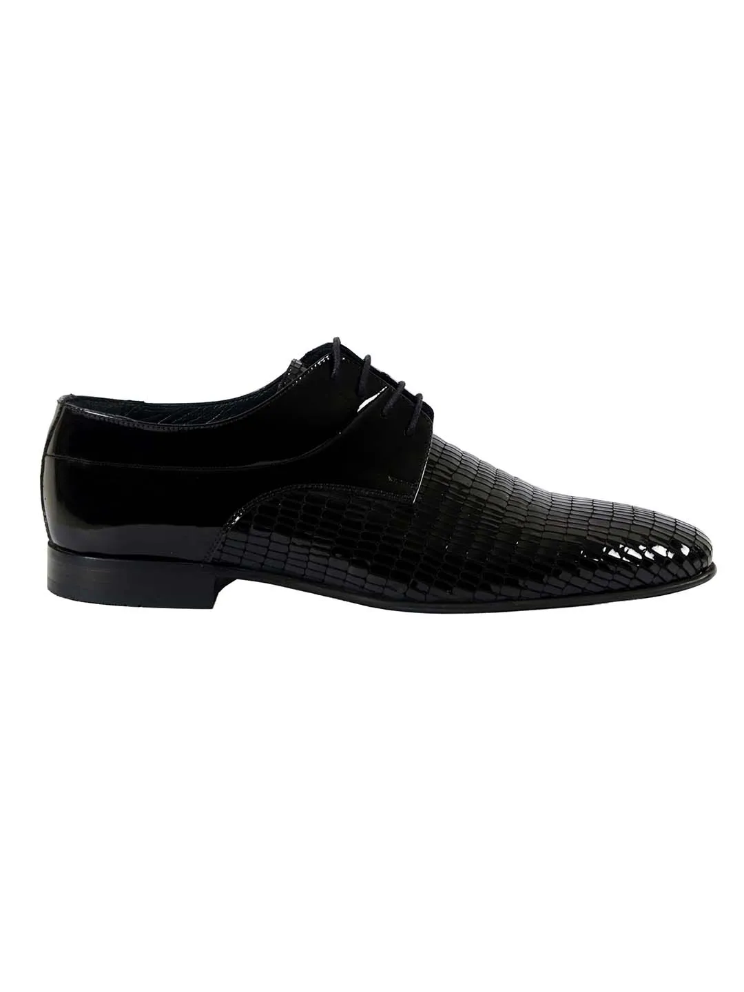 Franco Gabbani Patent Leather Black Dress Shoe By HITZ