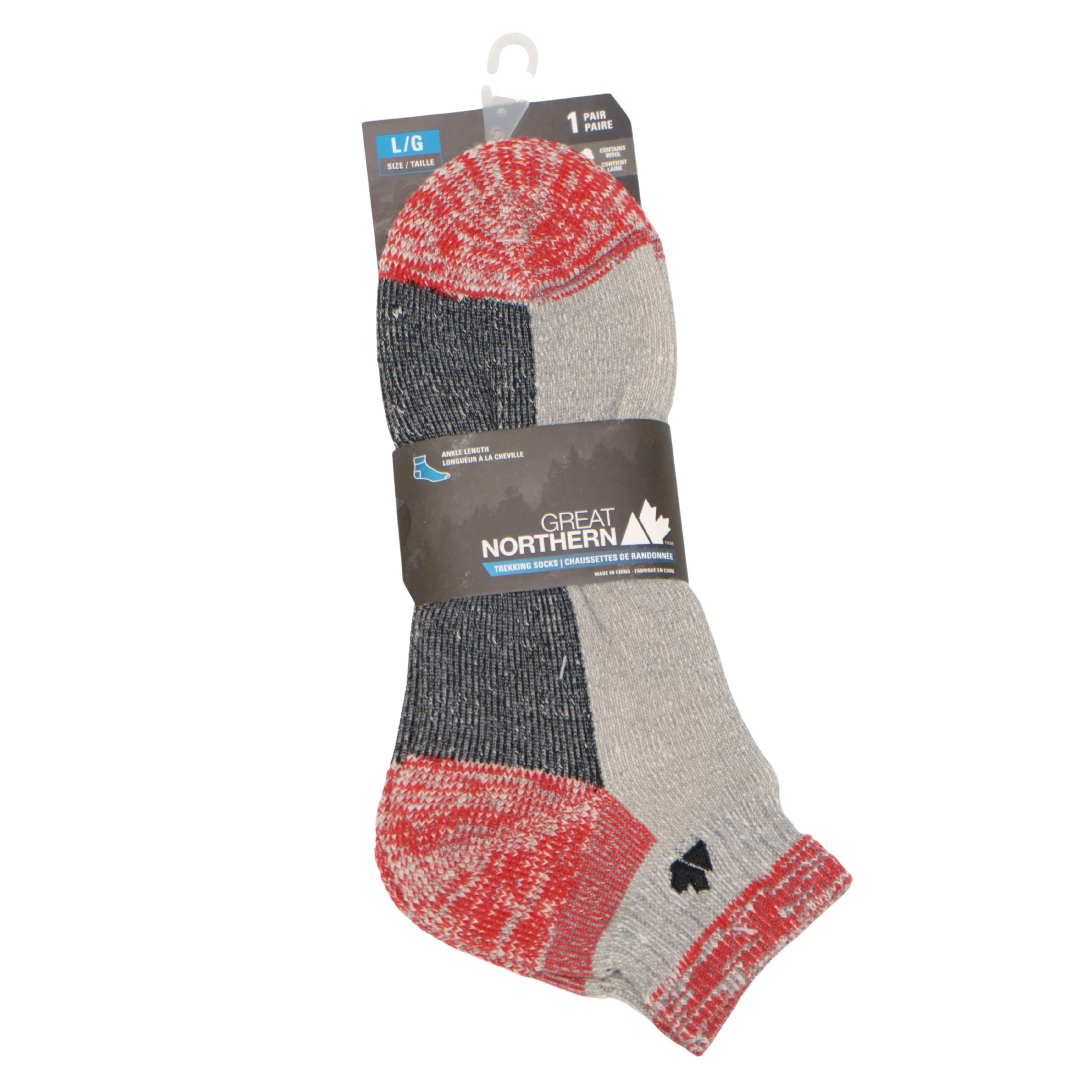 GN Technical Acrylic/Wool Blend Ankle Socks