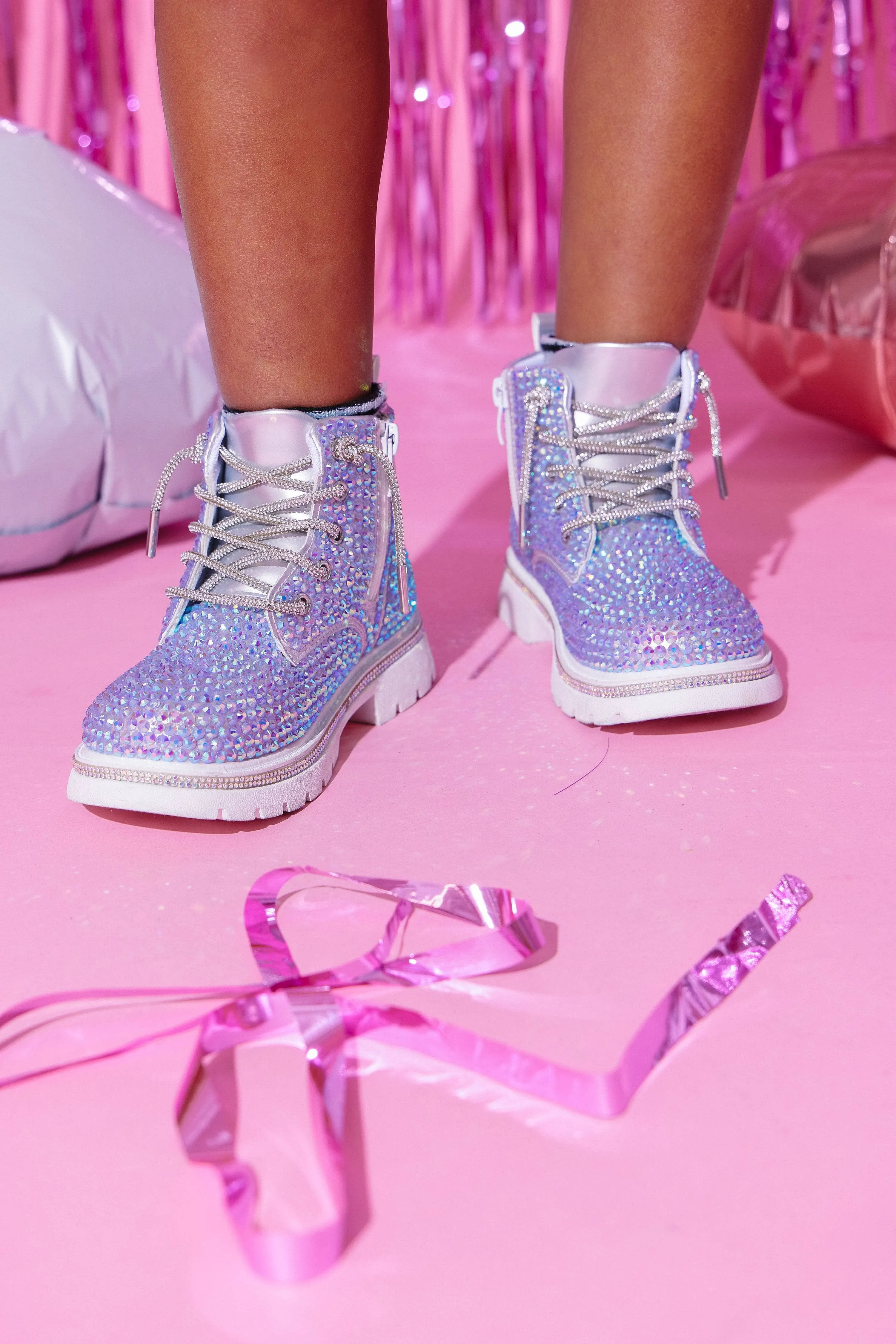 Hologram Sparkle Boots