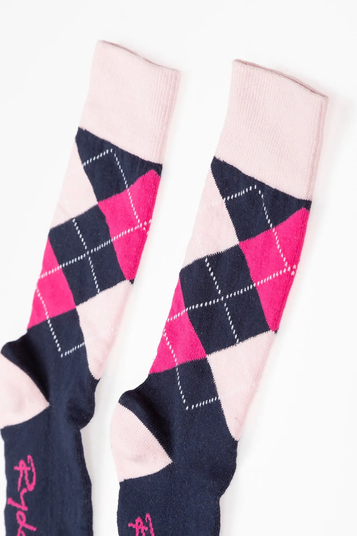 Junior Argyle Knee Socks