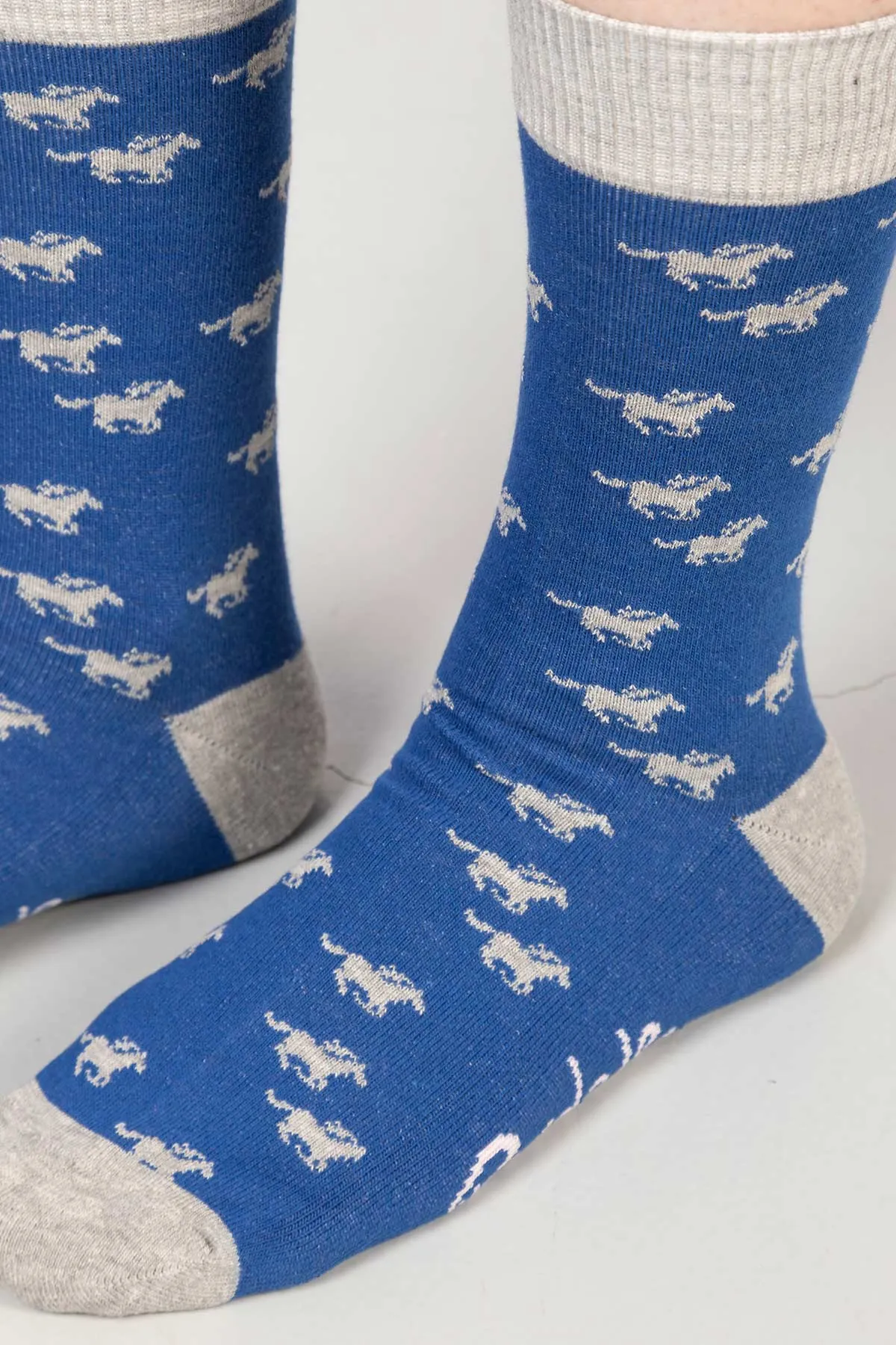 Ladies Galloping Horse II Ankle Socks