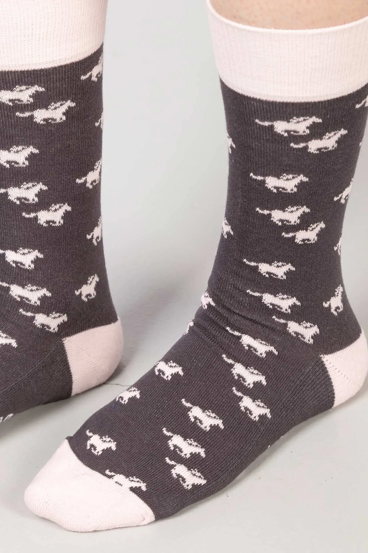 Ladies Galloping Horse II Ankle Socks