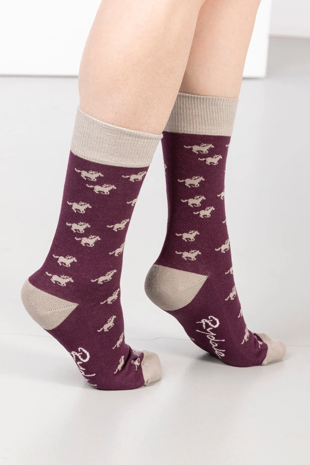 Ladies Galloping Horse II Ankle Socks