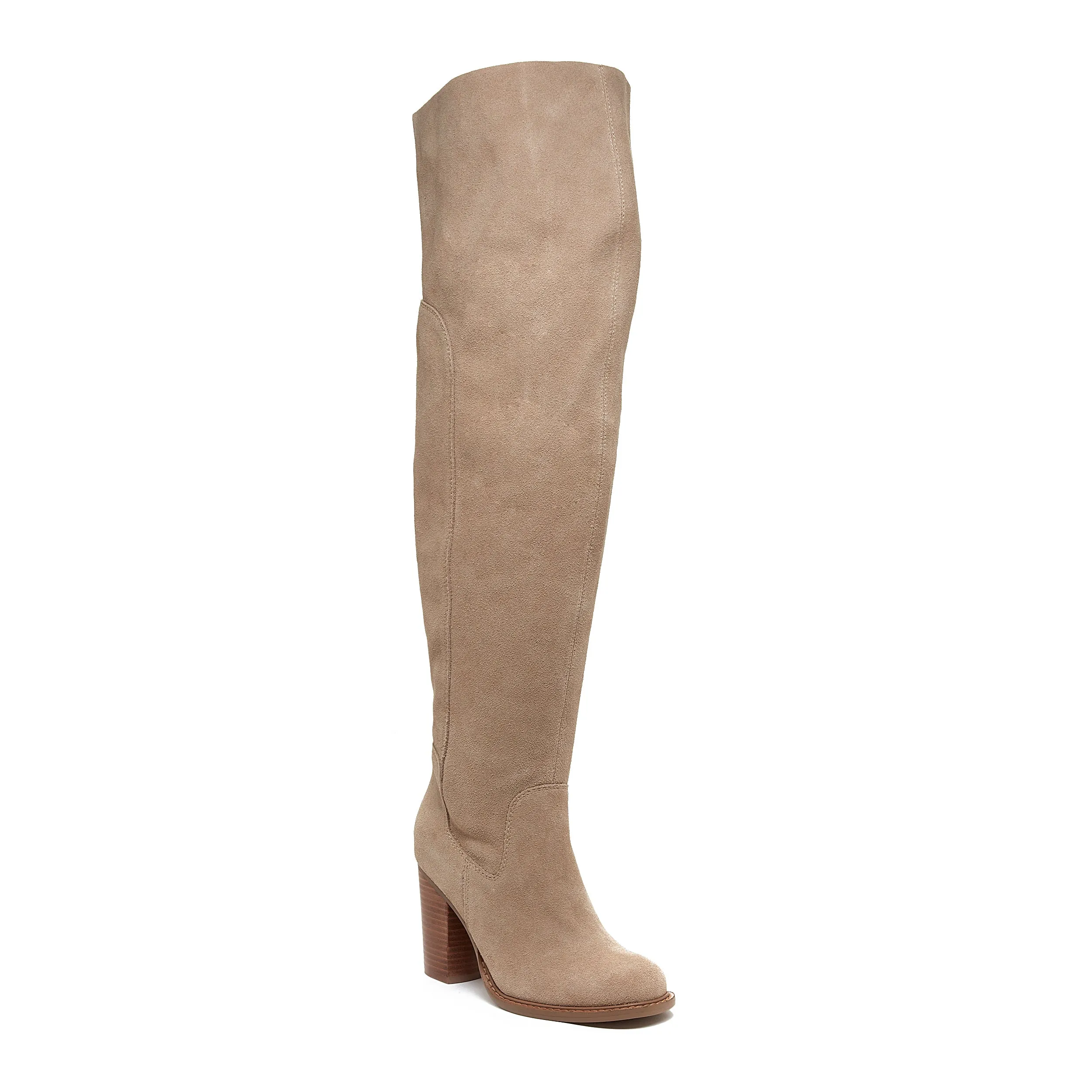 Logan Fawn Wide Calf Boots