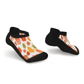 Maple Leaves Diabetic Ankle Socks