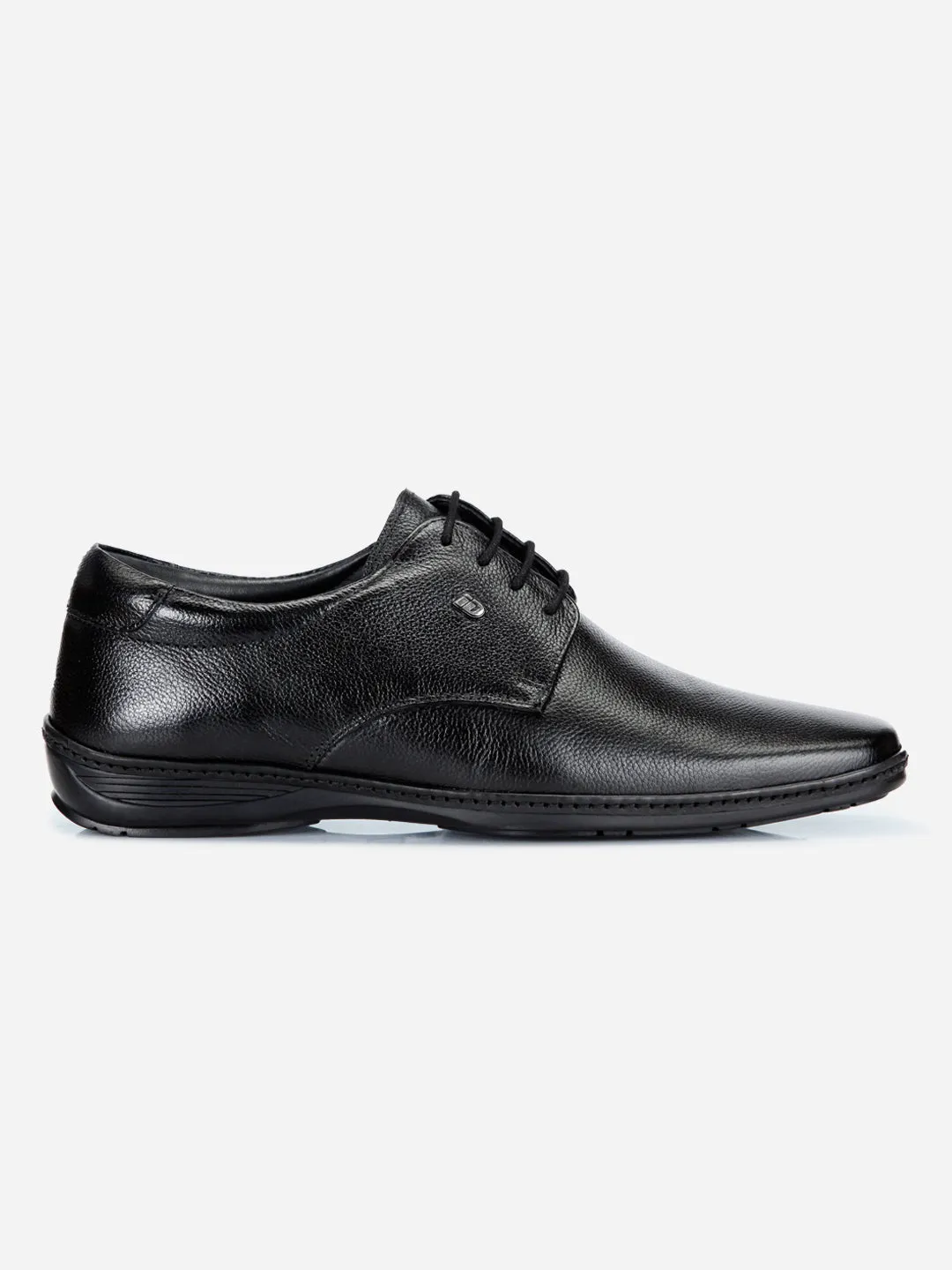 Men's Black Regular Toe Lace Up Formal (ID2165)