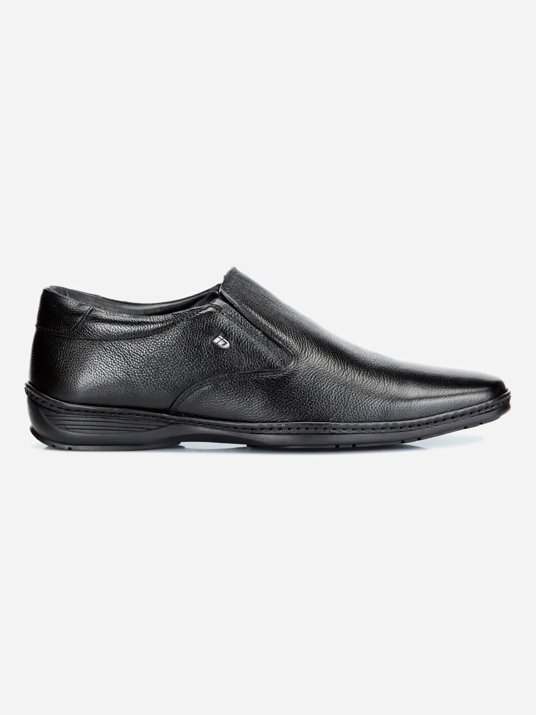 Men's Black Regular Toe Slipon Formal (ID2164)