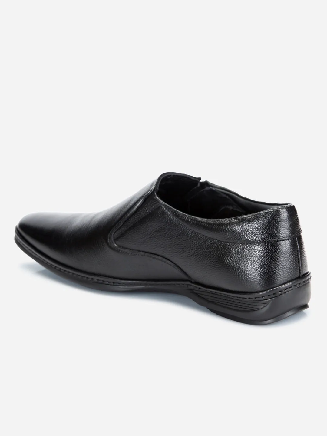 Men's Black Regular Toe Slipon Formal (ID2164)