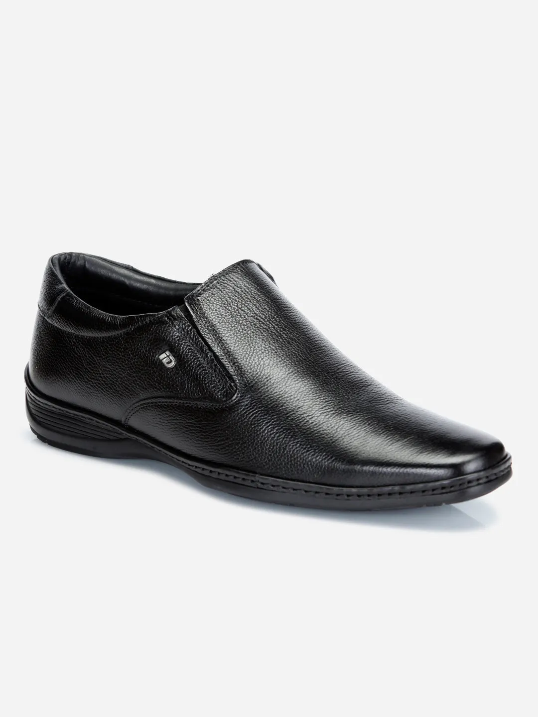 Men's Black Regular Toe Slipon Formal (ID2164)