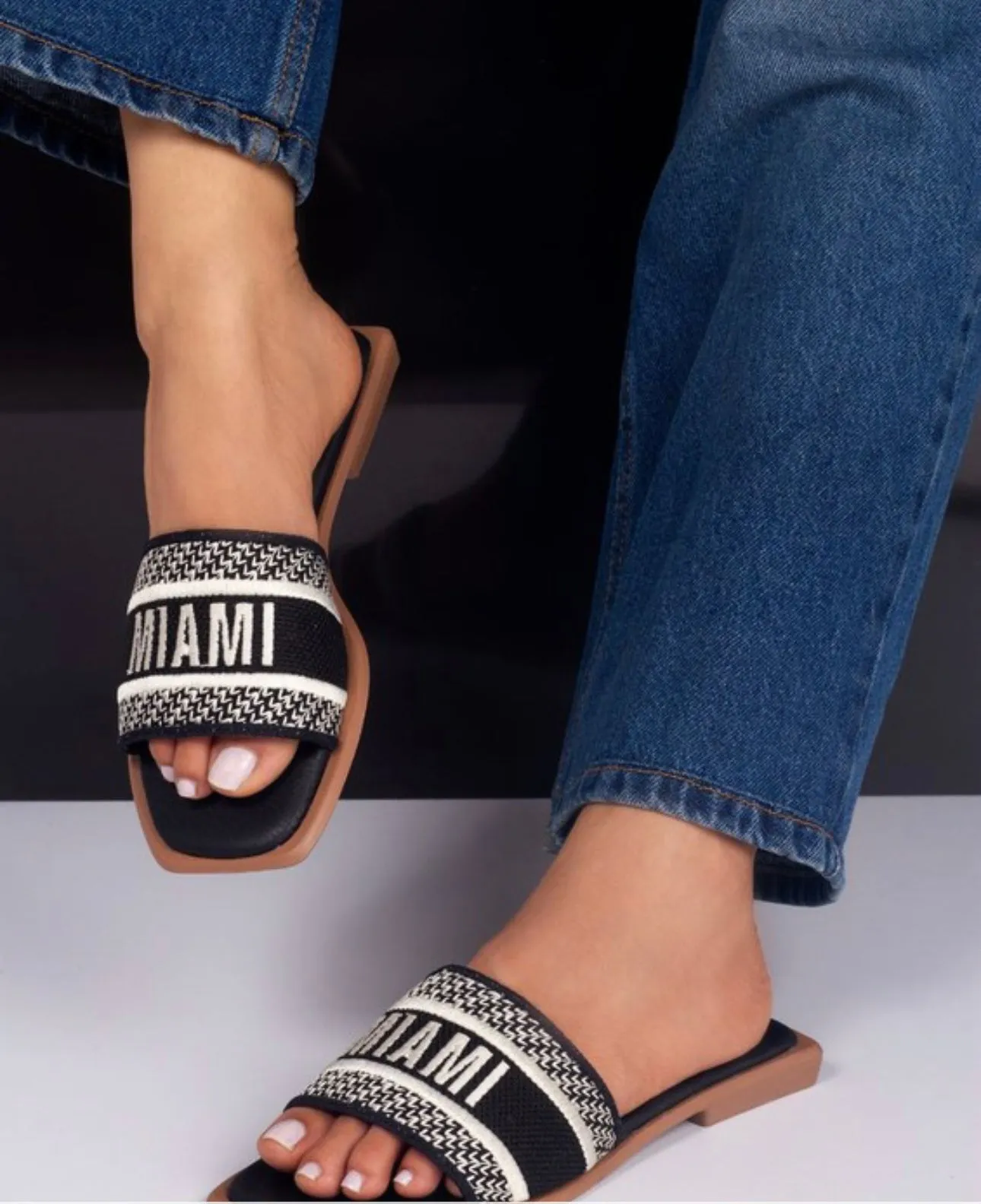 Miami Canvas Sandals