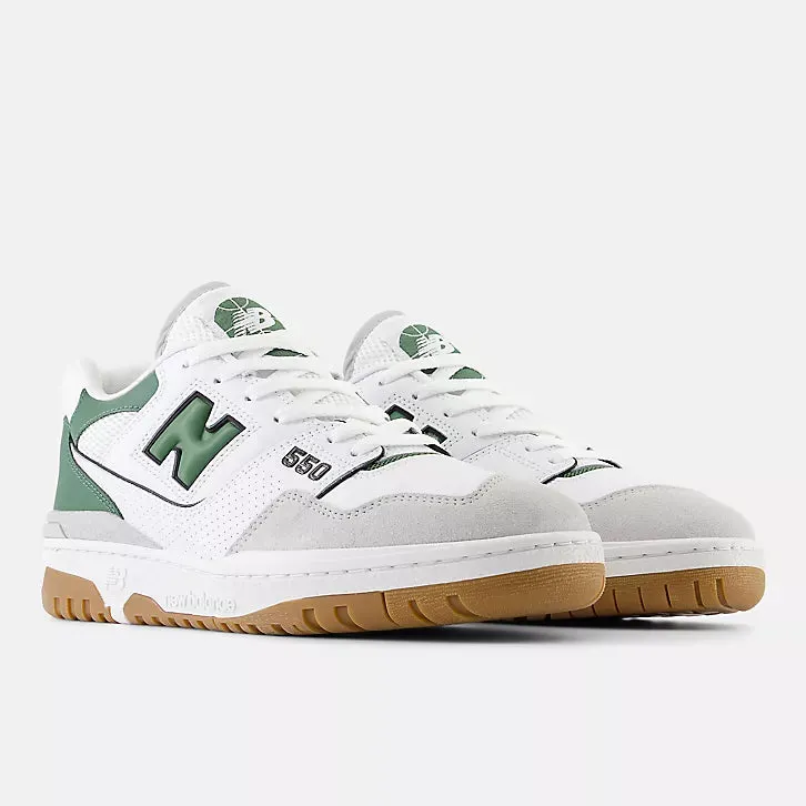 New Balance BB550ESB White Green Grey