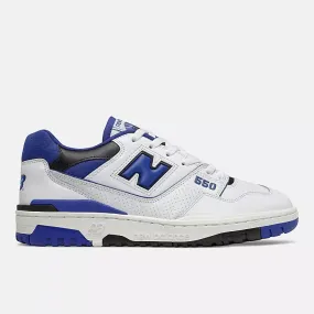 New Balance BB550SN1 White Royal Blue