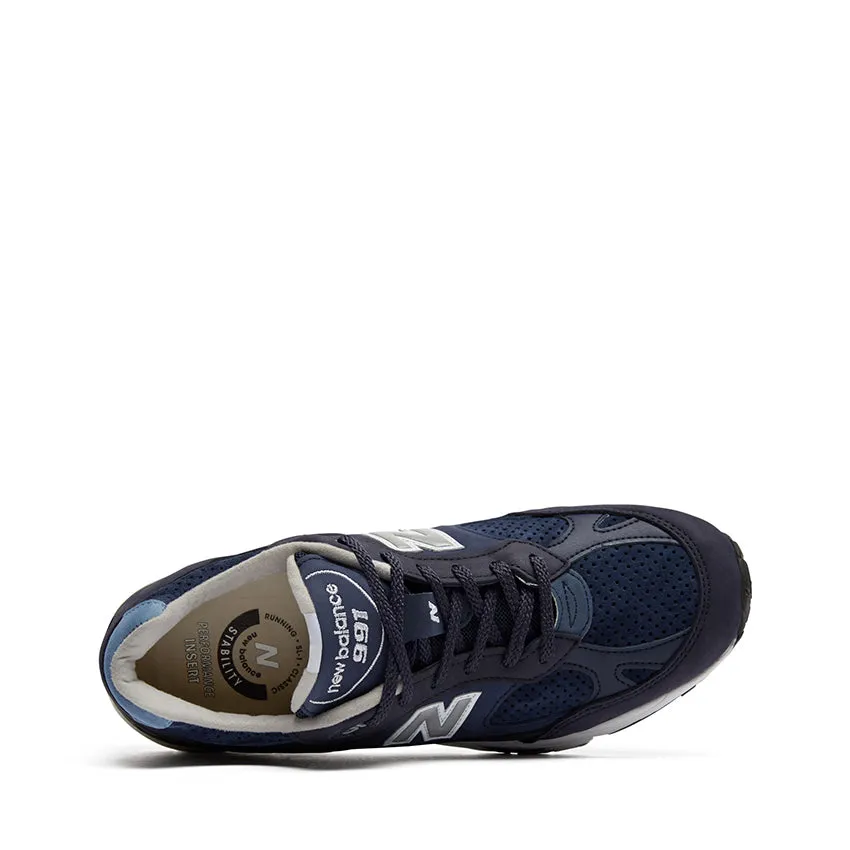 NEW BALANCE SNEAKERS M991NVT BLU