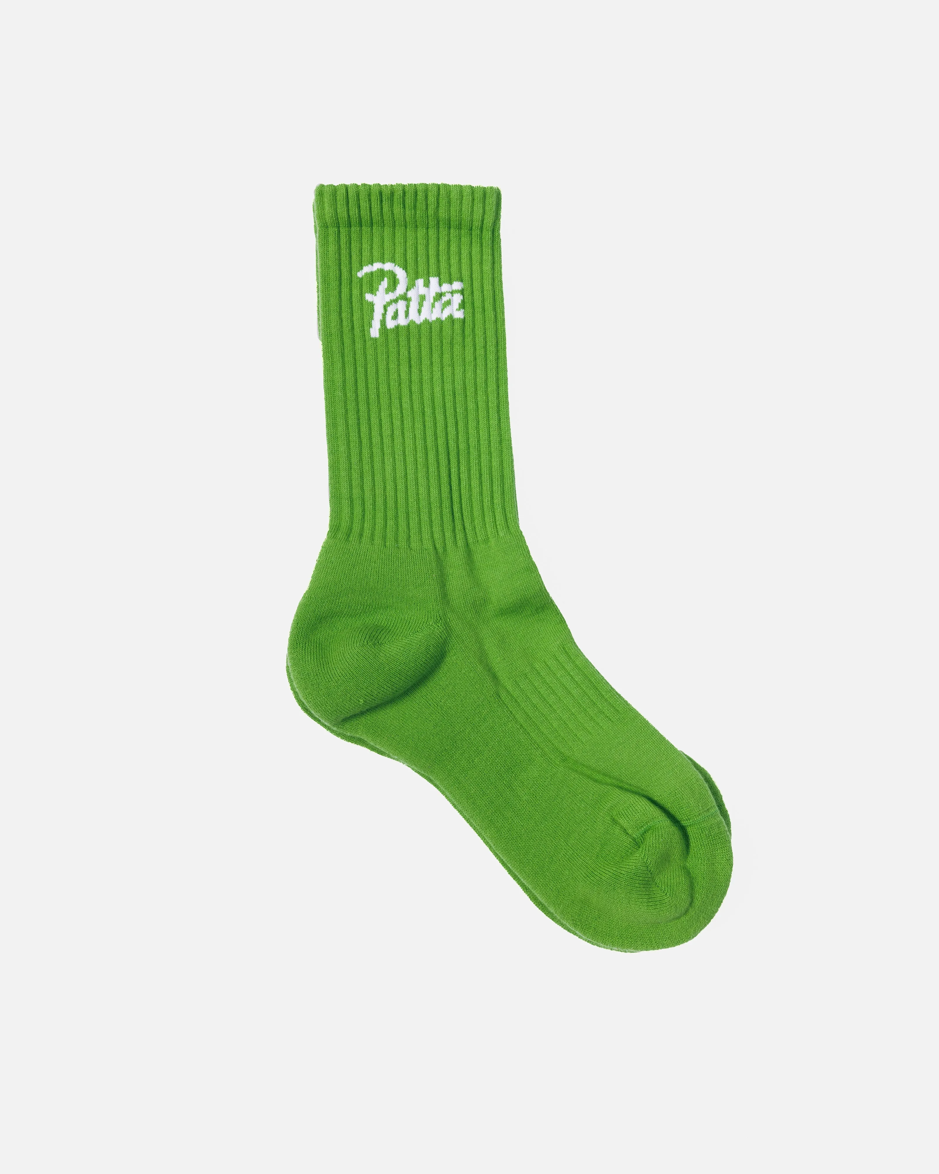 Patta Block Logo Sports Socks (Green)