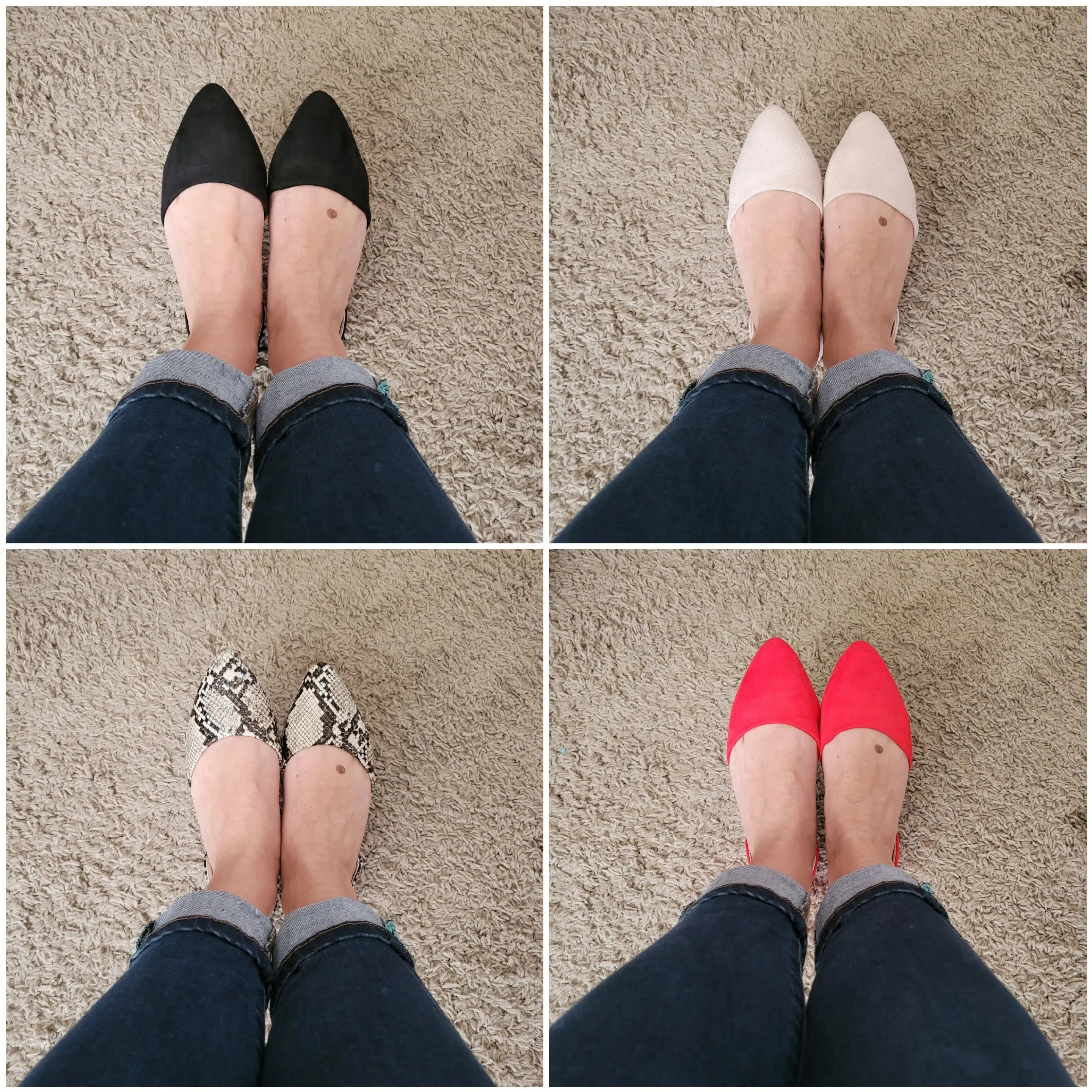 Pointed Flats - Rollasoles