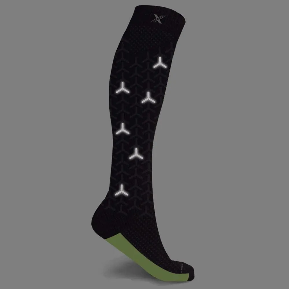 Reflective   Run Windmill Compression Socks (1 Pair)