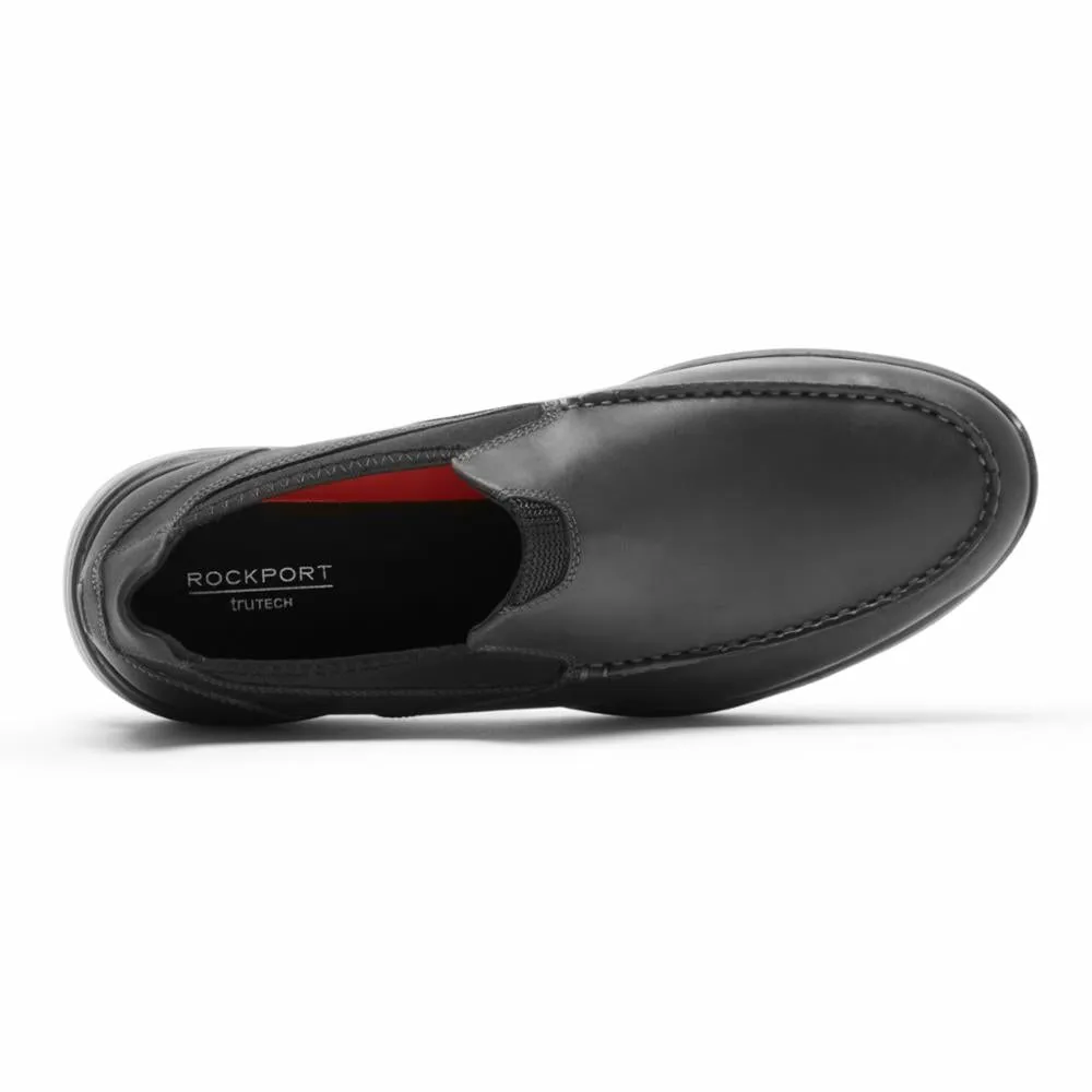 Rockport Men METRO PATH SLIP ON BLACK LEA