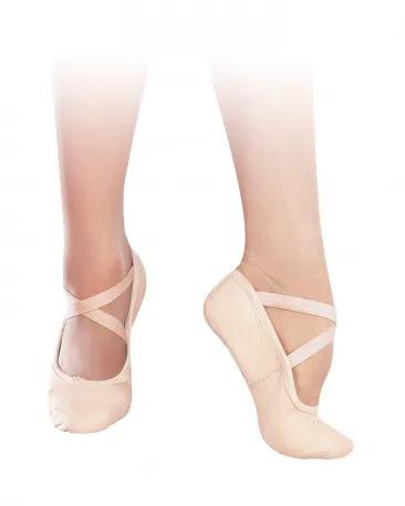 Sansha No. 8 Entrechat Leather Split Sole Ballet Shoes