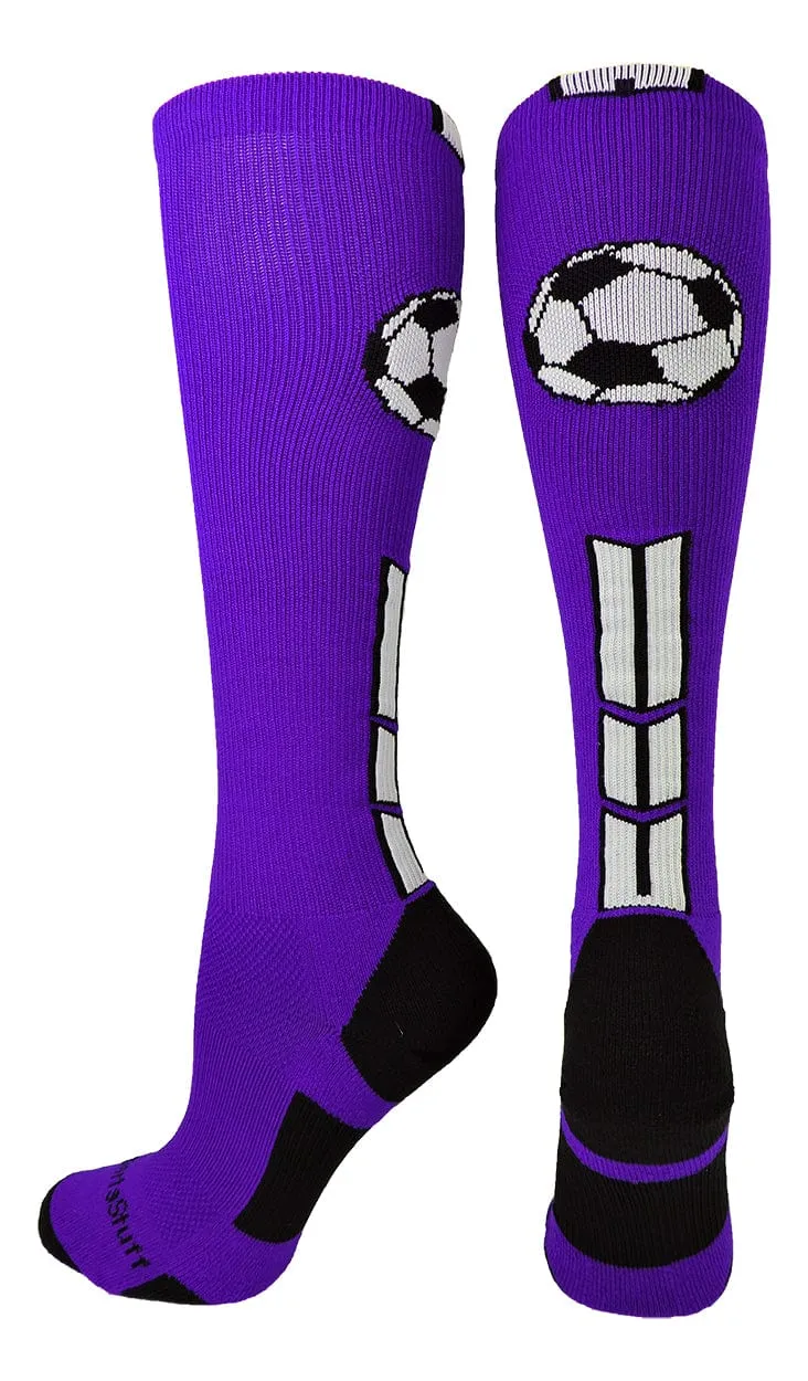 Soccer Socks with Soccer Ball Logo Over the Calf (multiple colors)