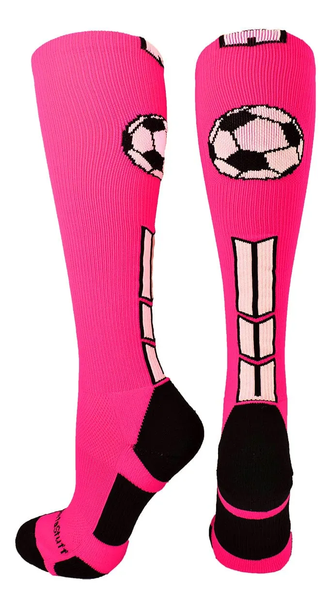 Soccer Socks with Soccer Ball Logo Over the Calf (multiple colors)