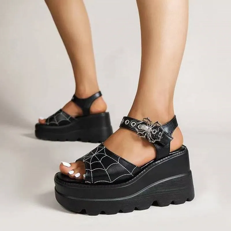 Spider Web Summer Sandals